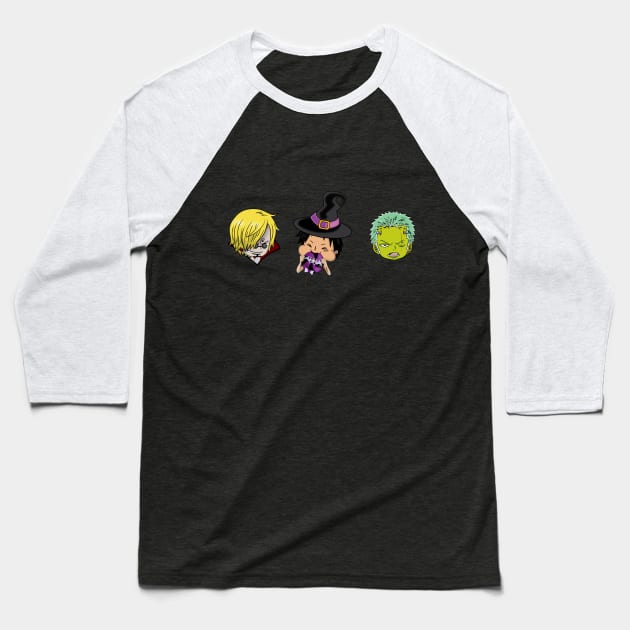 Gomu Gomu Ween Baseball T-Shirt by SeppStore